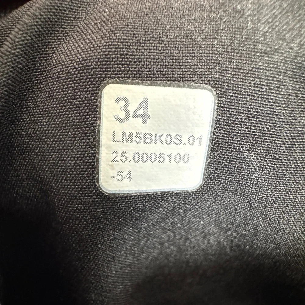Lululemon Commission Pant Slim‎ 34 Black LM5BK0S.01 Mens Chino Trousers